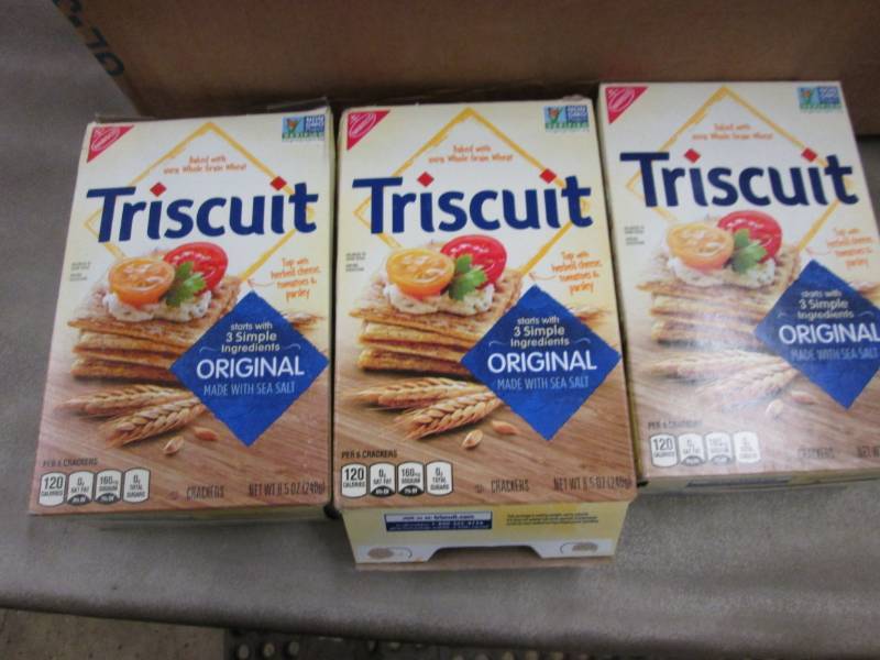 lot 206 image: 3 Boxes of Triscuits...
