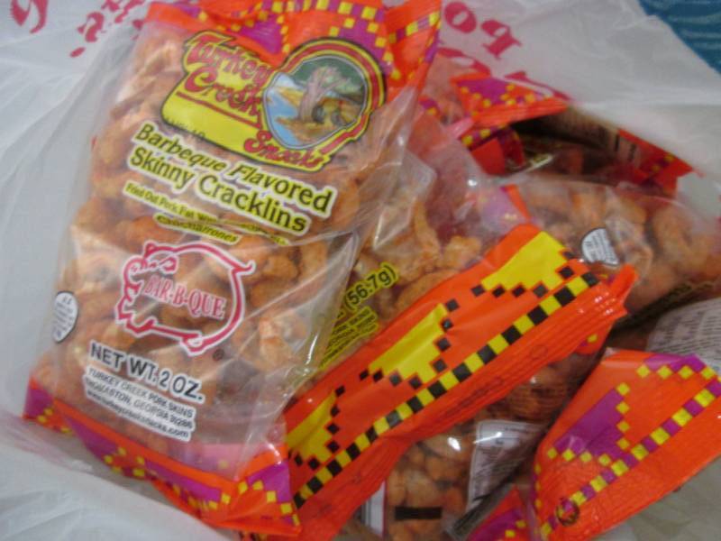 lot 212 image: 12- 2 oz Turkey Creek Snacks Barbeq...
