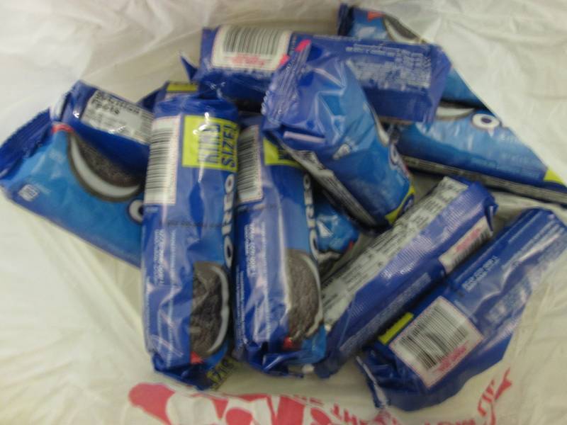 lot 215 image: 12- 4 oz Oreo King Size Cookies...