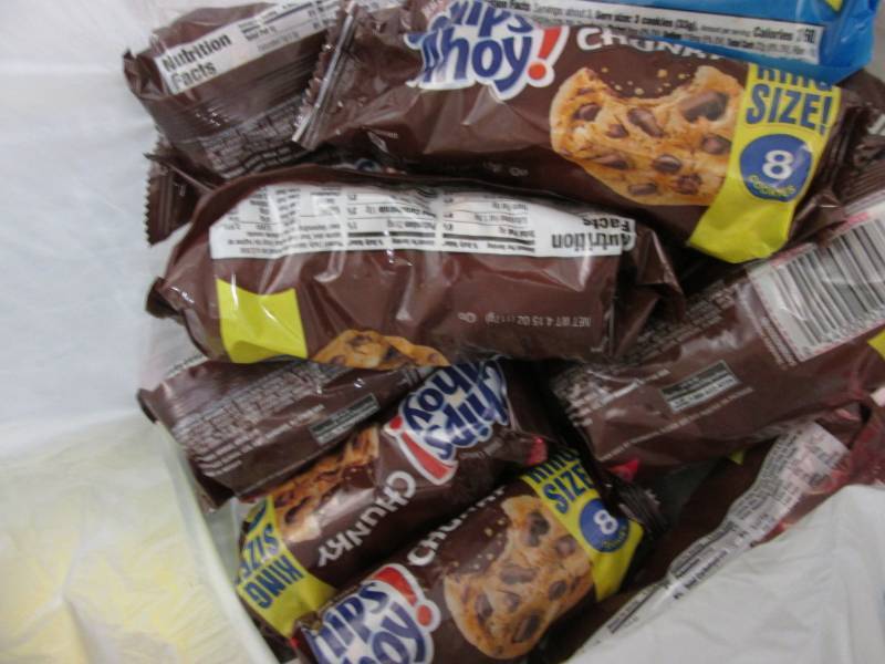 lot 248 image: 12- 4.15 oz Chips Ahoy Cookies...
