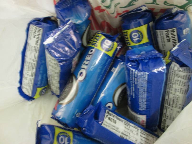 lot 268 image: 12- 4 oz Oreo King Size Cookies...