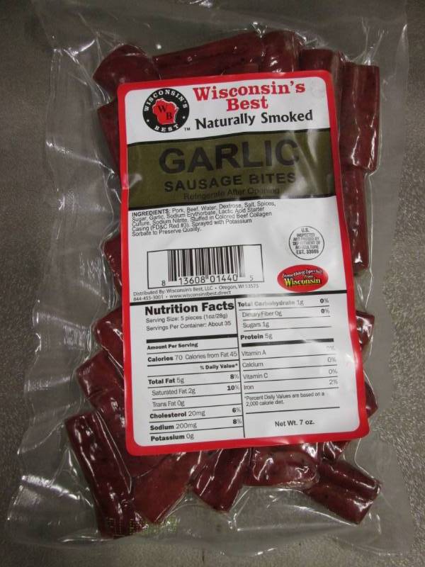lot 272 image: 10- 7 oz Wisconsins Best Garlic Sau...