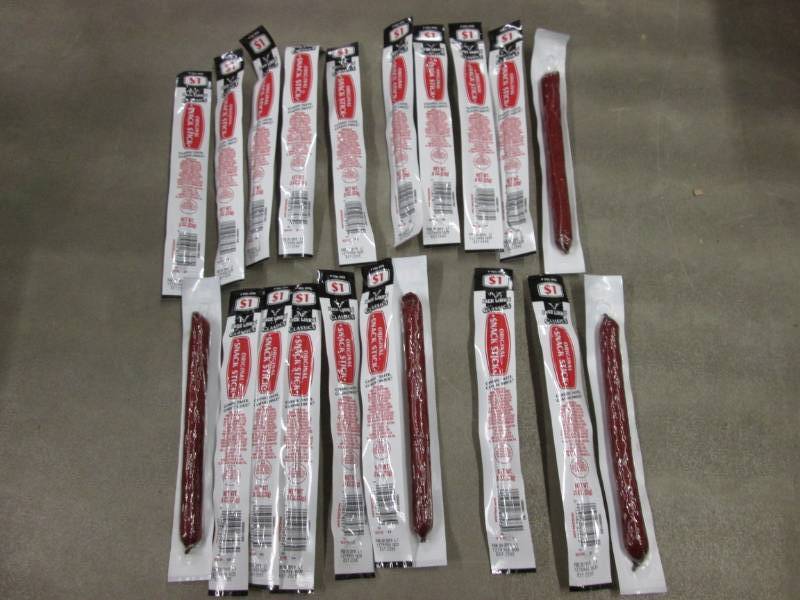 lot 284 image: 20 Jack Links Original Snack Sticks...