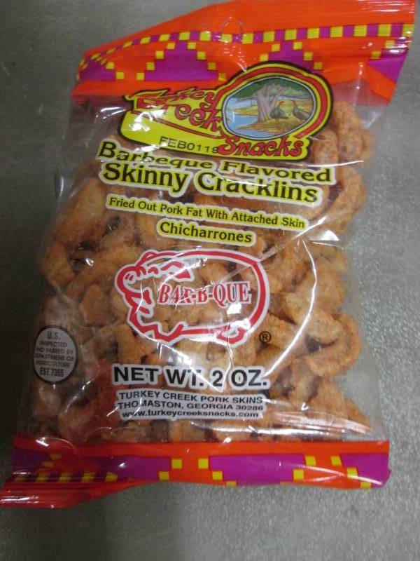 lot 310 image: 12- 2 oz Turkey Creek Snacks Barbeq...