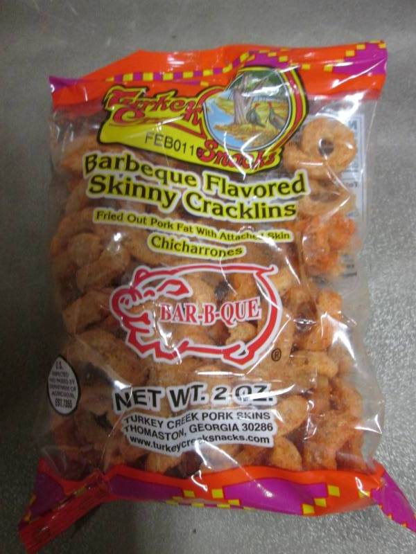 lot 311 image: 12- 2 oz Turkey Creek Snacks Barbeq...