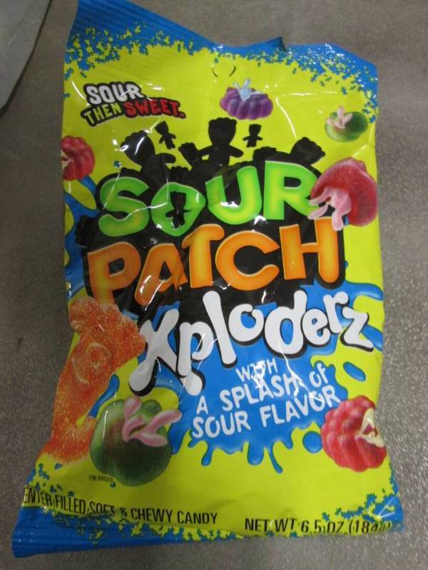 lot 319 image: 8- 6.5 oz Sour Patch Explodrz...
