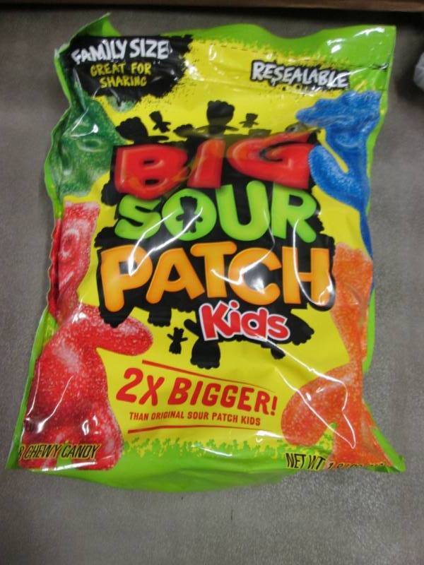 lot 338 image: 1.8 lb Sour Patch Kids Candy...