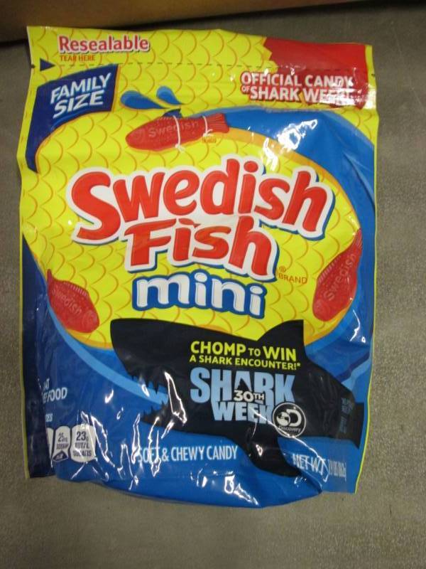 lot 339 image: 1.9 lb Swedish Fish Minis...