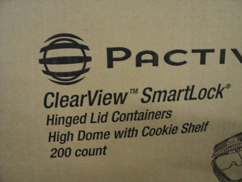 lot 205 image: Case of 200 Clearview Smartlock Hin...