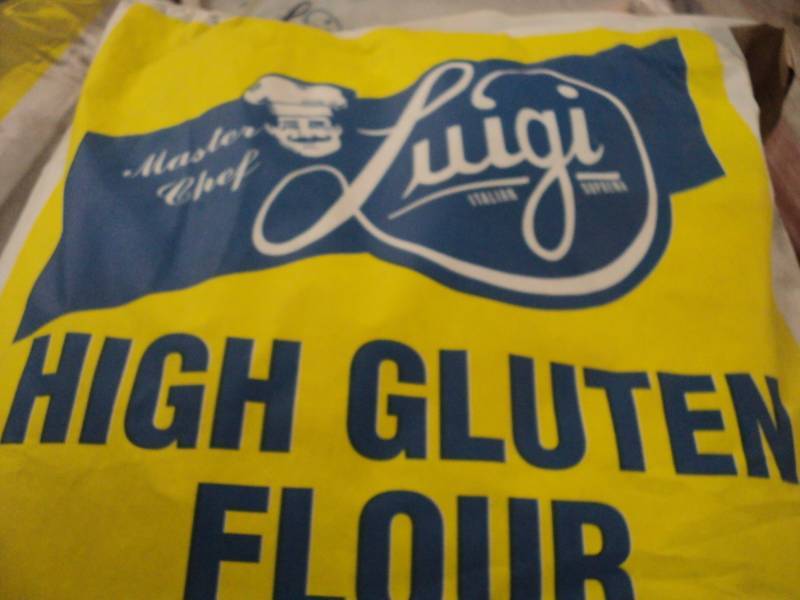 lot 220 image: Luigi High Gluten Flour- 50 lb Bag...