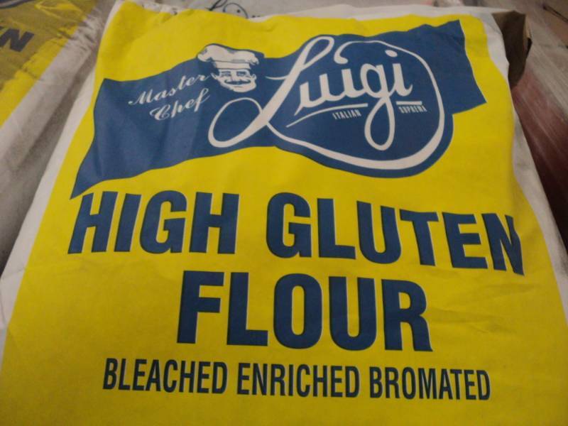 lot 221 image: Luigi High Gluten Flour- 50 lb Bag...