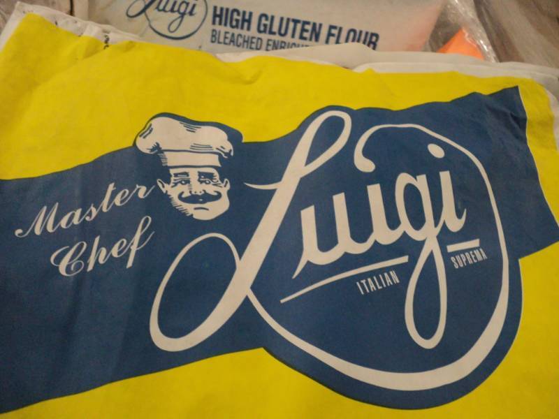 lot 223 image: Luigi High Gluten Flour- 50 lb Bag...