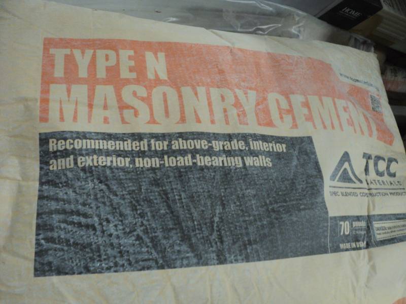lot 232 image: 2 - 70 lbs Bags Typen Masonry Cemen...