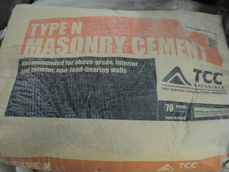 lot 234 image: 2 - 70 lbs Bags Typen Masonry Cemen...