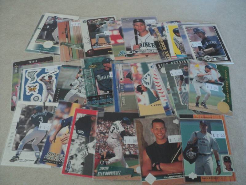 lot 36 image: 30 Alex Rodriquez Cards...