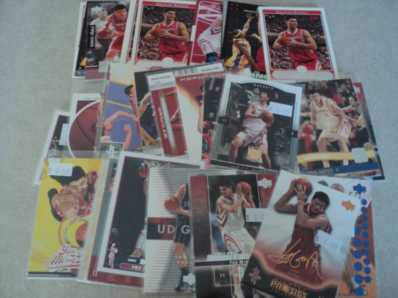 lot 53 image: 40 Yao Ming Cards...