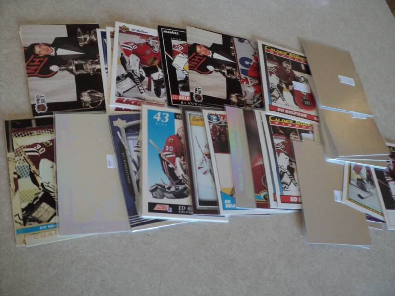 lot 54 image: 45 Ed Belfour Cards...