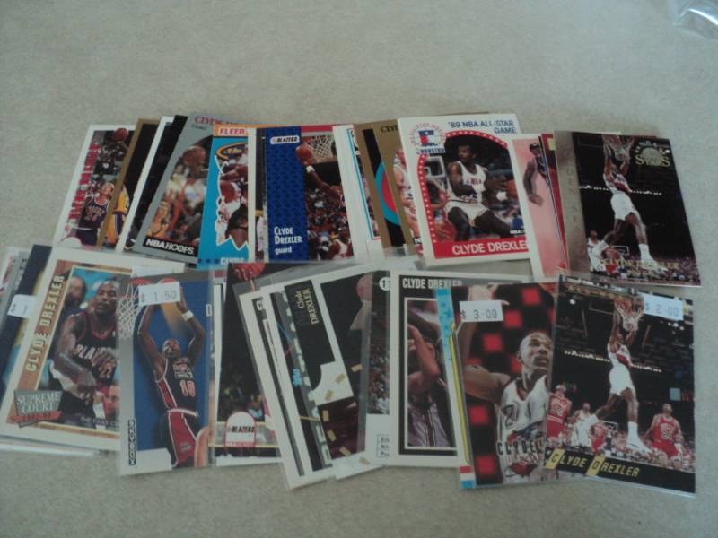 lot 88 image: 50 Clyde Drexler Cards...