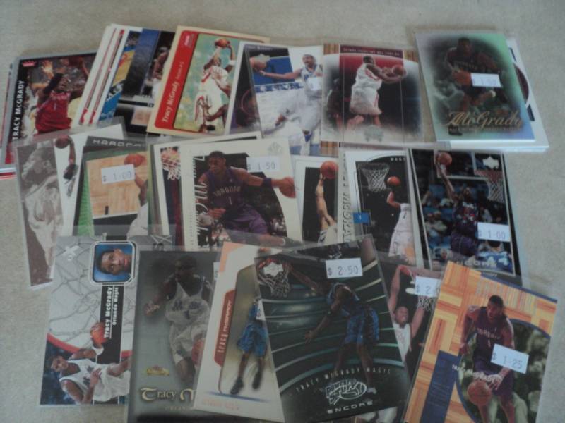 lot 103 image: 40 Tracy McGrady Cards...