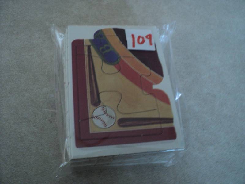 lot 109 image: 1981 Donruss Babe Ruth Puzzle...