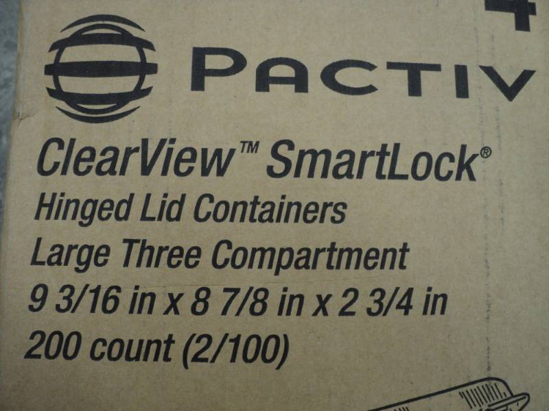 lot 303 image: Case of 200 Clearview Smartlock Hin...