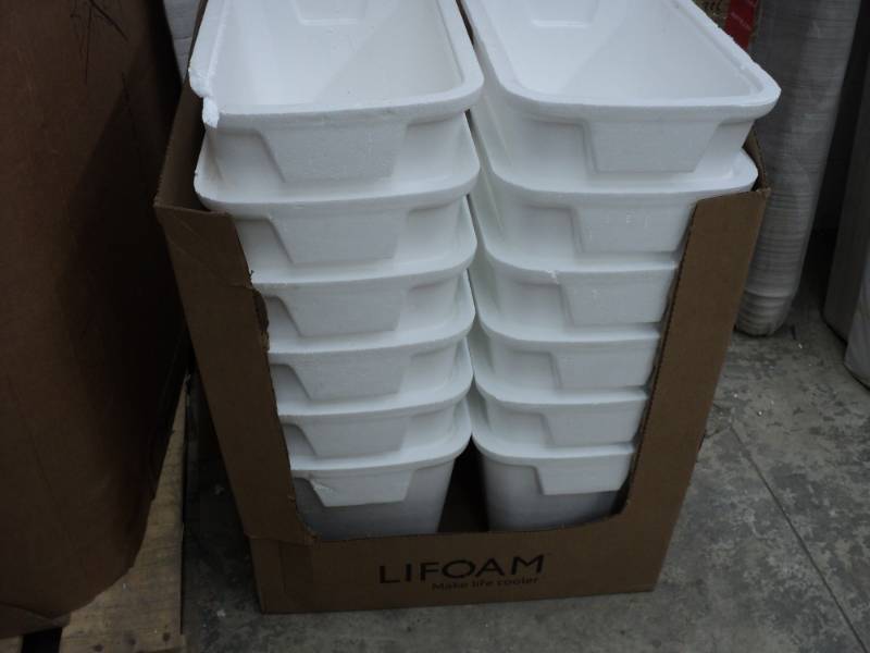 lot 308 image: 24 Lifoam Cooler Bottom and 7 Lids...