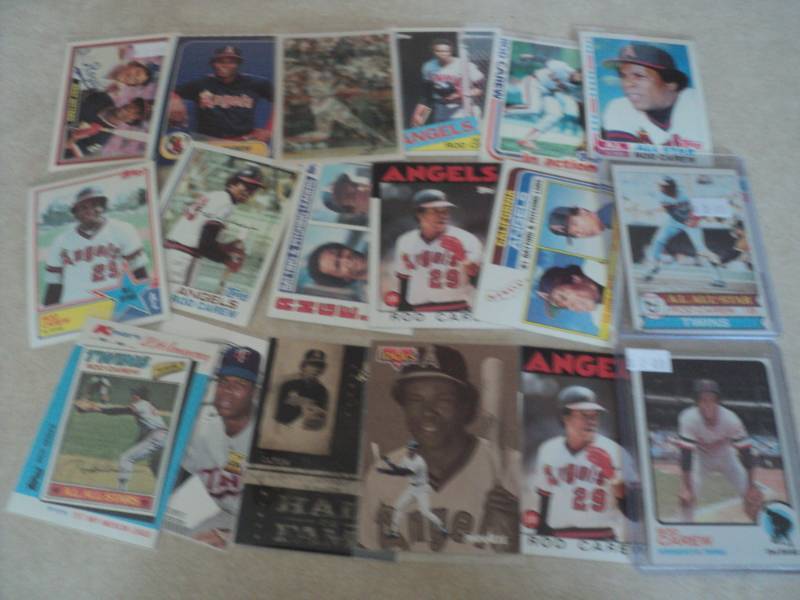 lot 125 image: 20 Rod Carew Cards...
