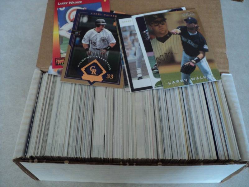 lot 141 image: 400 Larry Walker Cards...