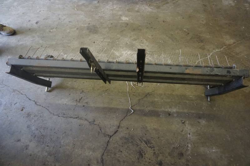lot 10 image: JRCO Brand 60 Front Mount Mower Lawn Landscape Dethatcher