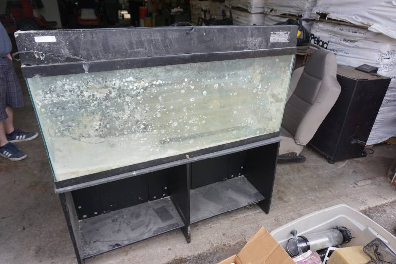 lot 30 image: 55 Gallon Salt Water Aquarium Package