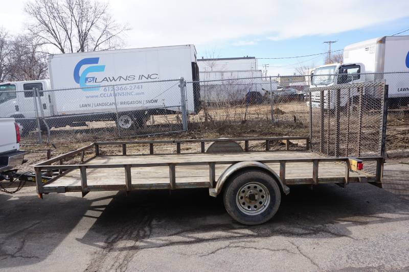 lot 4 image: 2011 DIAM Sport Warrior 14 Light Duty Equipment, ATV Trailer