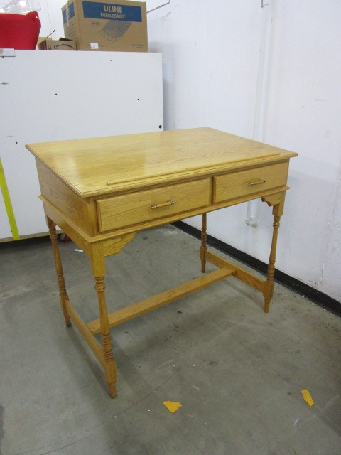 OAK DRAFTING TABLE