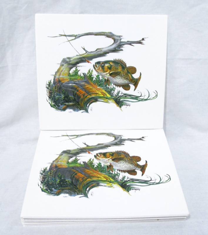 lot 51 image: Lot of New Vintage Fred Sweney Sunfish Vacuum Form Prints