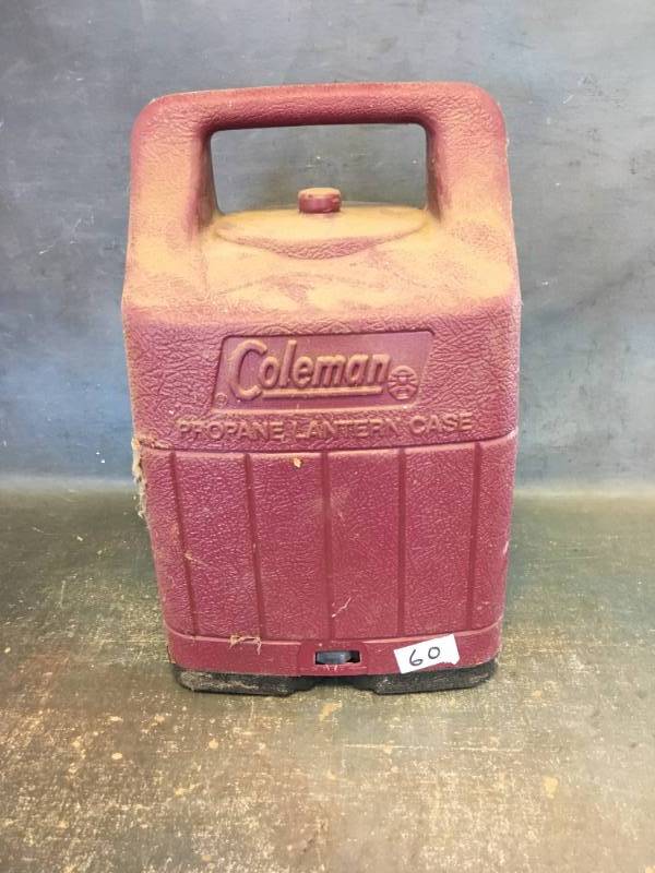 lot 60 image: Coleman Lantern with Case