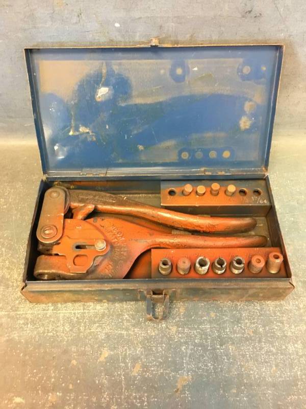lot 69 image: Vintage Metal Punch