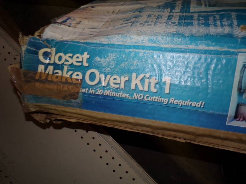 lot 26 image: Closet Makeover Kit