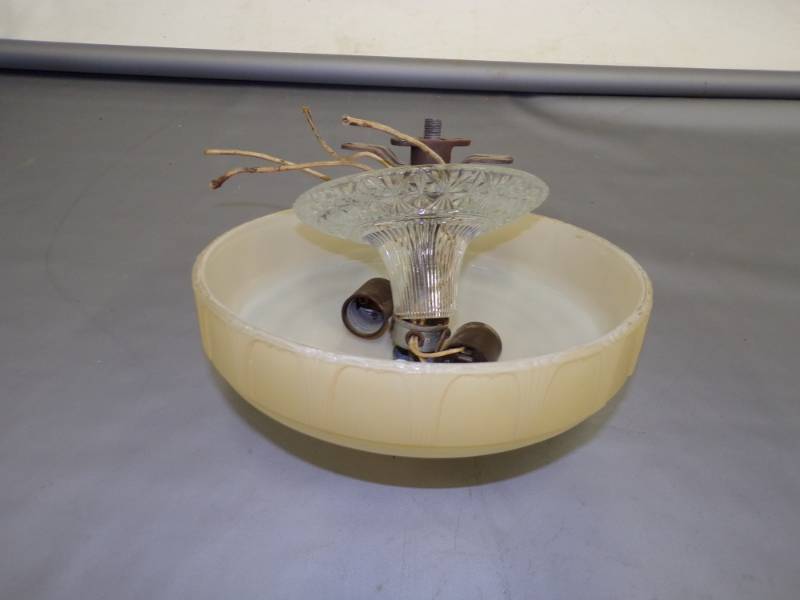 lot 42 image: Vintage Light Fixture