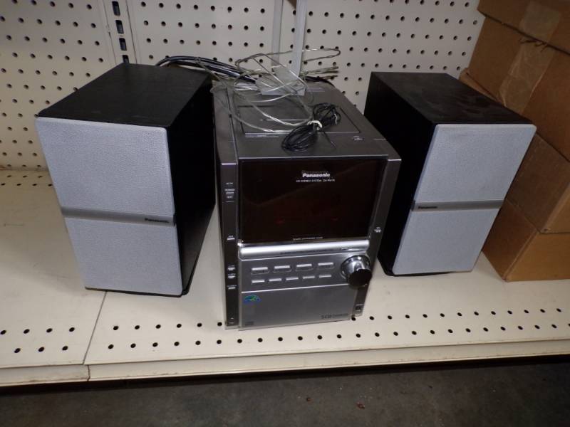 lot 54 image: Panasonic Stereo System