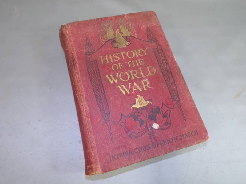 lot 78 image: History of World War Book