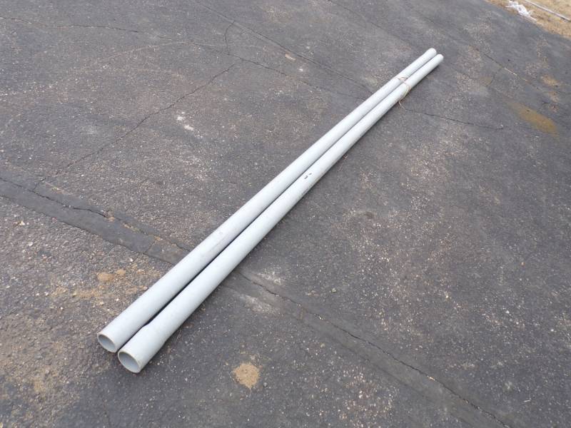 lot 109 image: 2 PVC Tubing 10 Long