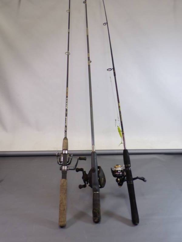 lot 133 image: 3 Rods and Reels