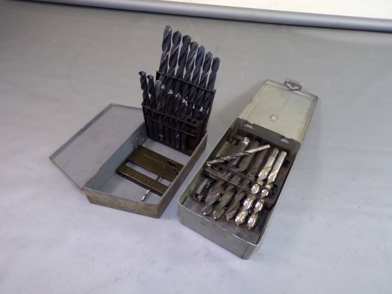 lot 138 image: Pair of Cases of Drill bits