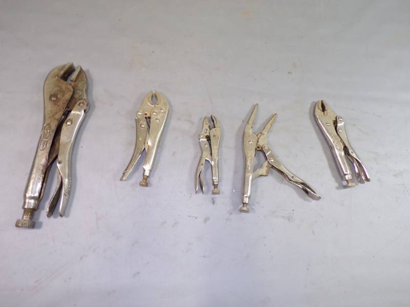 lot 146 image: Locking Wrenches