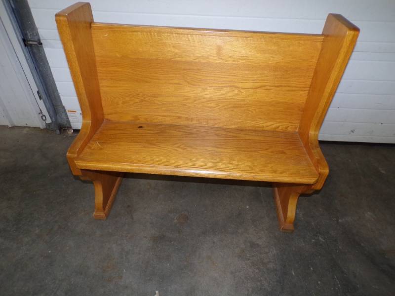 lot 149 image: Church Pew