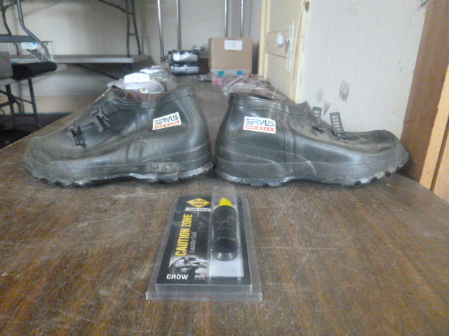 lot 56 image: Rubber Boots and Crow Call