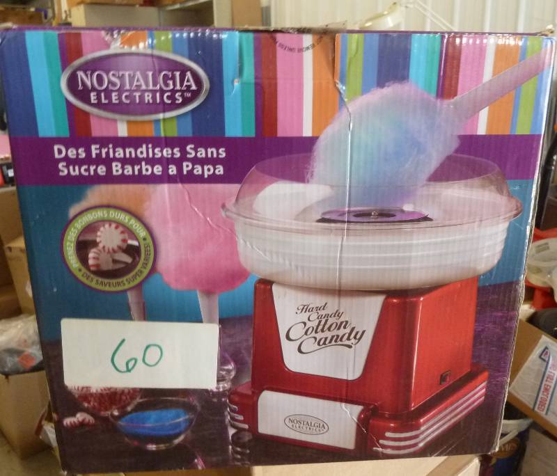 lot 60 image: Cotton Candy maker - appears to be ...