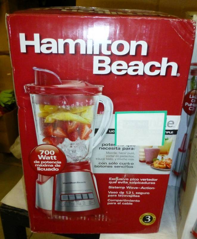 lot 92 image: New Hamilton Beach Blender...