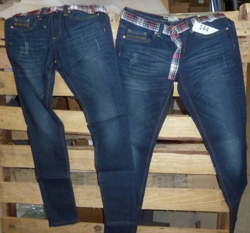 lot 144 image: Two new pair of girls Junior size 7...