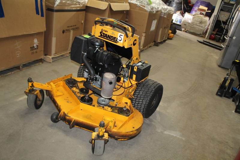 lot 151 image: Wright Stander Commercial Zero-Turn Stand-on Lawn Mower