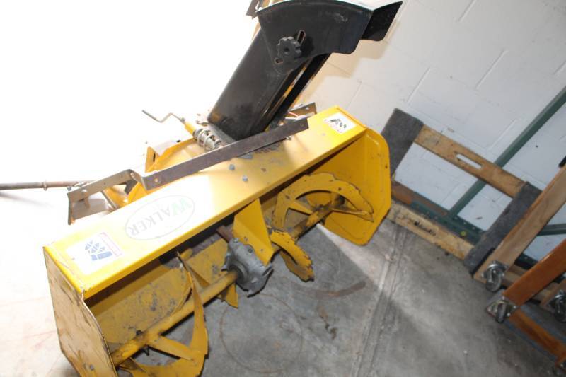 lot 153 image: 2010 Walker 42-inch Snowblower Attachment